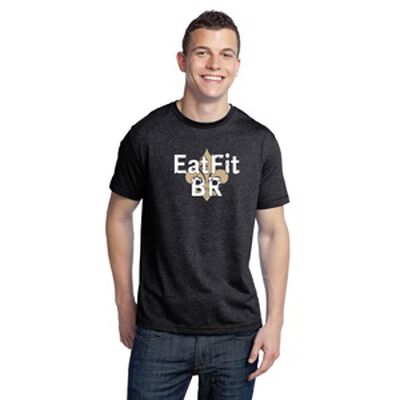 Eat Fit Baton Rouge Unisex Crew Neck T-Shirt