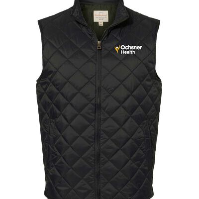 Men's Vintage Diamond Quilted Vest
