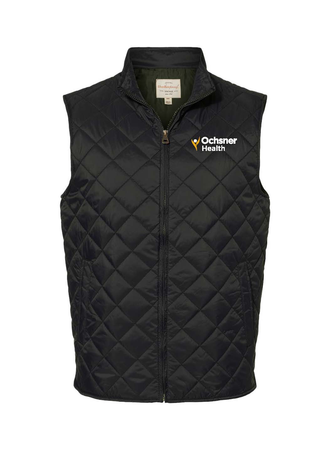 OBSIDIAN オブシディアン LIMONTA QUILTING VEST Men's Vintage Diamond Quilted Vest | Ochsner Store