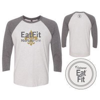 Eat Fit Northshore Unisex 3/4 Sleeve Shirt