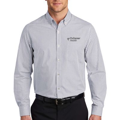 Port Authority Broadcloth Gingham Easy Care Shirt