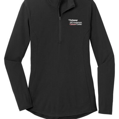 Ochsner MD Anderson Ladies 1/4 Zip Pullover