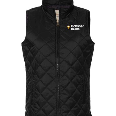 Women's Vintage Diamond Quilted Vest