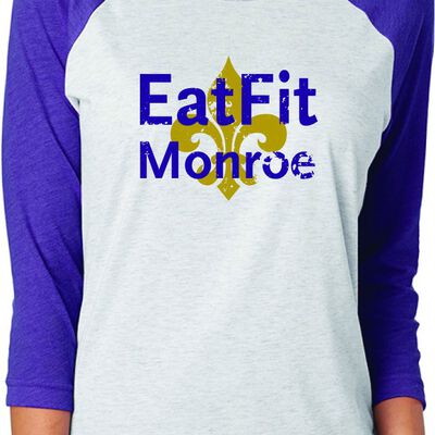 Eat Fit Monroe Unisex 3/4 Sleeve Shirt