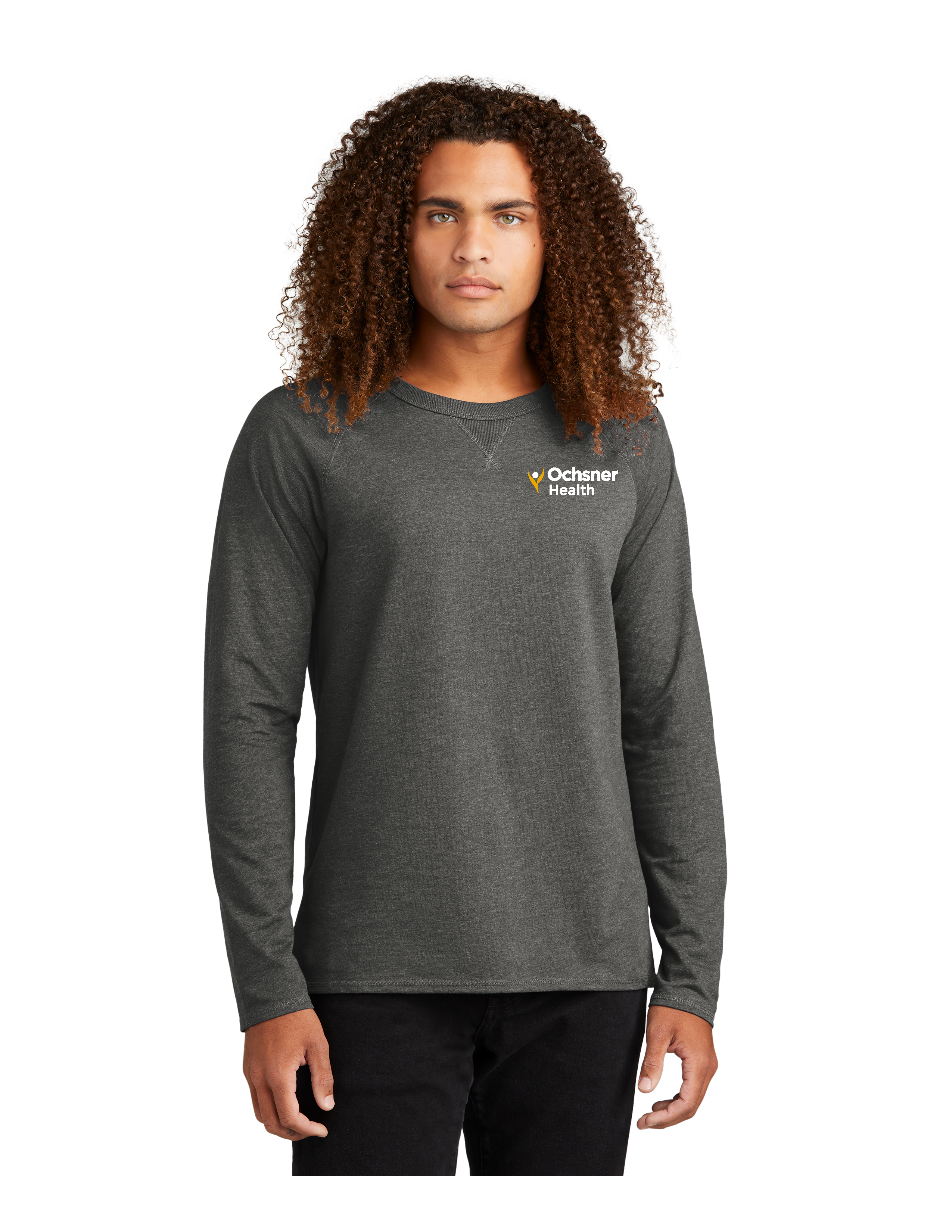 Unisex French Terry Crewneck, Charcoal, large image number 1