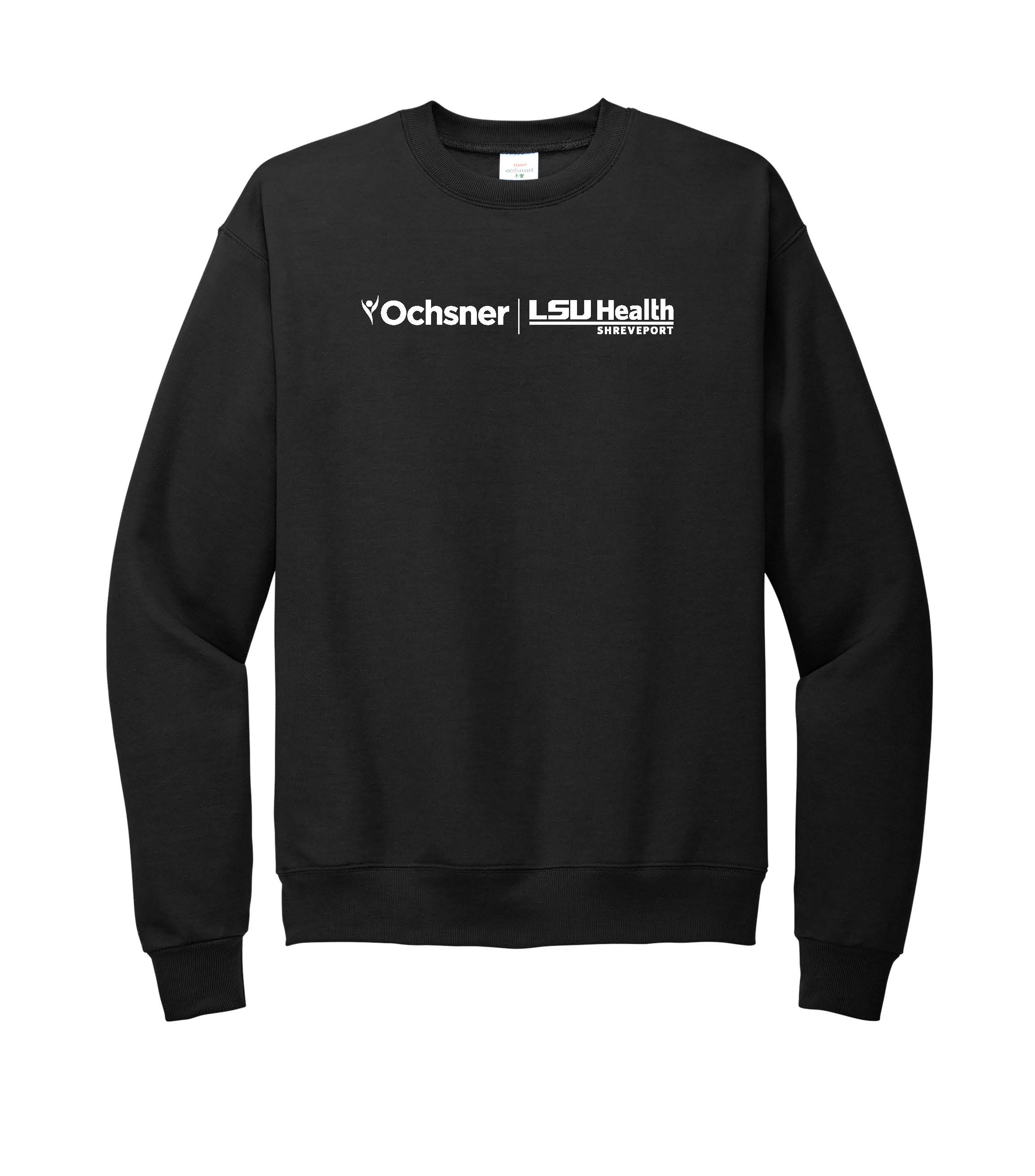Ochsner LSU Health Shreveport Sweatshirt, Black, large image number 1