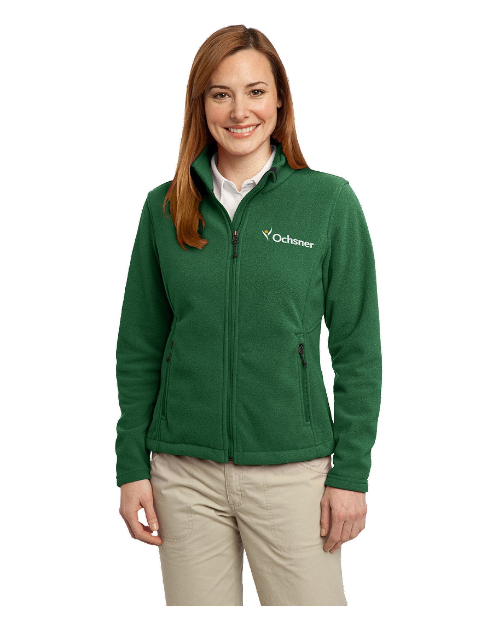 Port Authority Women's Value Fleece, Hunter Green, large image number 1