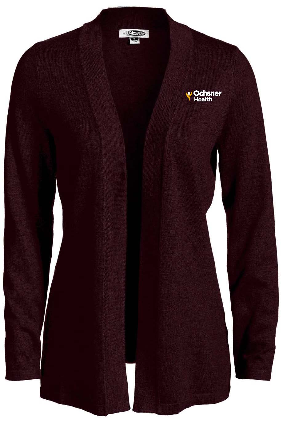 Edwards Women's Open Front Cardigan Ochsner Store