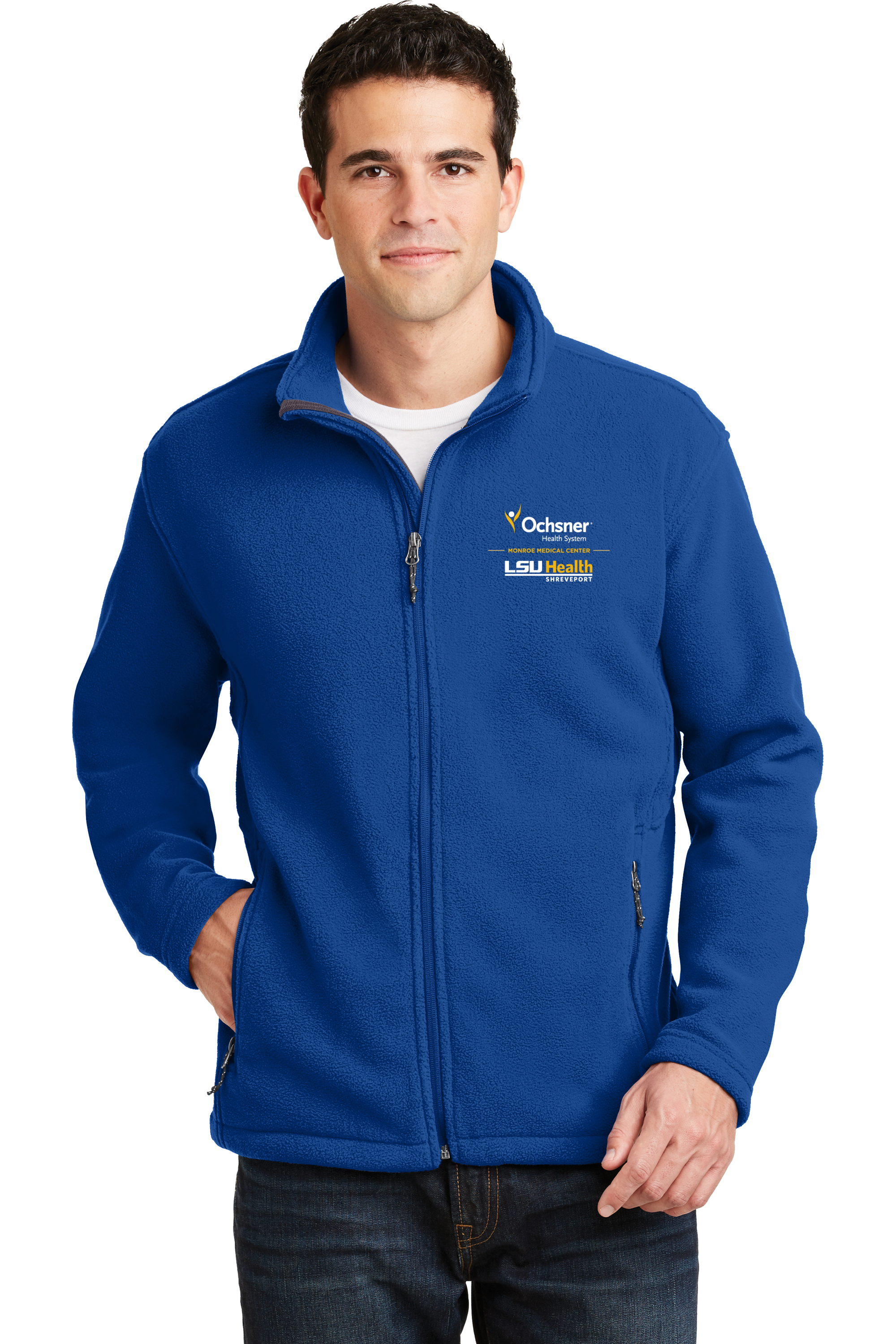 Port Authority Men's Value Fleece Ochsner/LSU Shreveport, Royal Blue, large image number 1