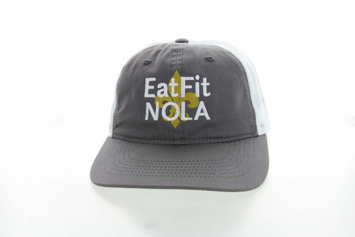 Eat Fit NOLA Hat, , large image number 1